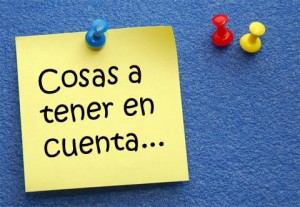 Resultado de imagen de tener en cuenta